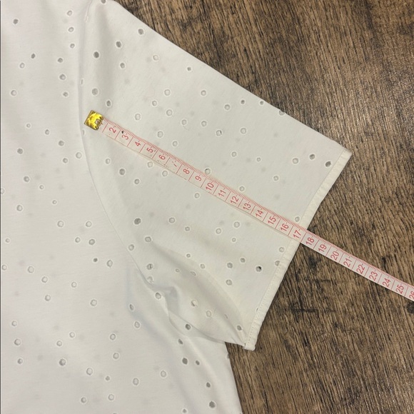 COS Oversized White Top with Accents - Picture 10 of 11